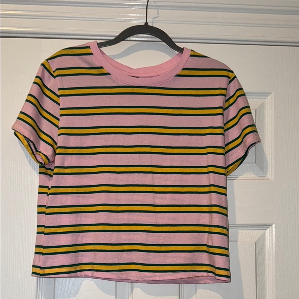 Pink Striped T-Shirt